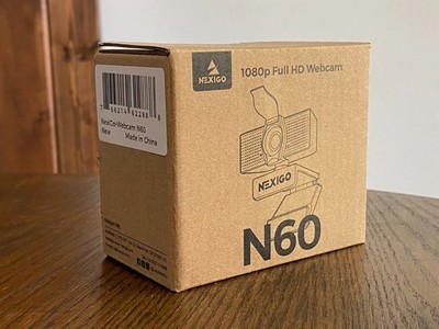 NexiGo N60 1080P Webcam with Microphone, Adjustable FOV, Zoom, Software Control