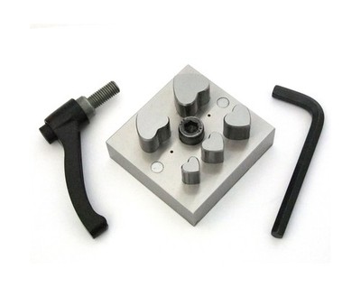 Disc Cutter 12mm to 25mm with 5 Punches for Heart Shapes with Handle