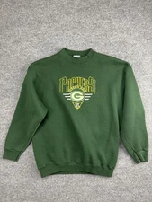 Vintage Green Bay Packers Sweater Mens Large Green NFL Football Logo 7 90s