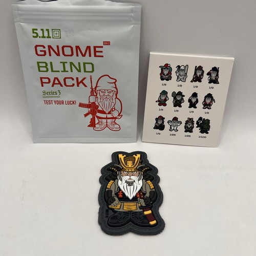 5.11 Tactical Samurai Patch 1/25 Gnome Mystery Series 3 - Picture 1 of 2