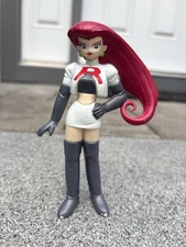 Pokemon Jessie 6" Figure TOMY 1998 Team Rocket Jesse Action Vintage Toy