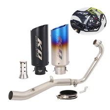 For Lifan KP-Mini 150 2015-2025 Tail Muffler Exhaust Header Pipe Complete System