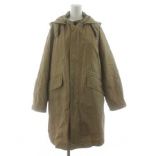 Margaret Howell MHL. HIGHCOUNT COTTON POPLIN Mod Coat Long Hood W Downliner Used