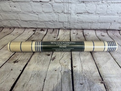Laura Ashley Tapete Cavalry Str.Navy/Taupe Wallpaper Vintage Batch 8737001