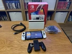 Nintendo Switch OLED Model HEG-001 Handheld Console - 64GB - White