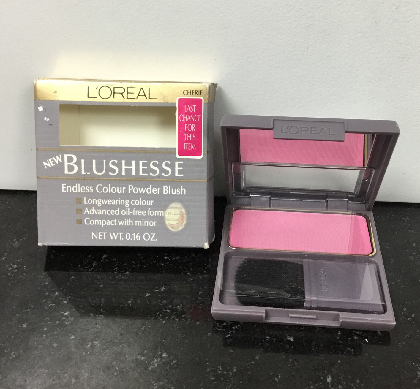 L'OREAL Blushesse Powder Blush CHERIE  0.16 Oz NIB