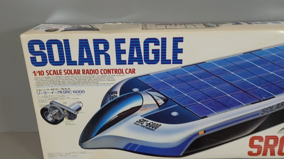Rare New Tamiya Solar Eagle 1/10 SOLAR Powered RC Car SRC