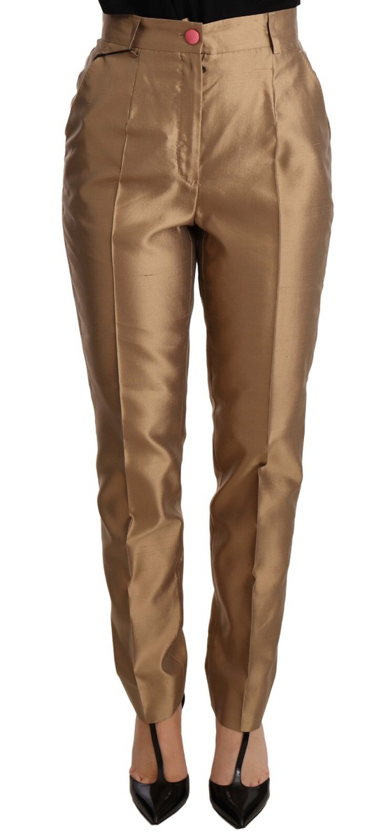 【送料&関税込】Dolce & Gabbana Silk Pants Silk satin pajama pants in Black for Women | Dolce&Gabbana® US