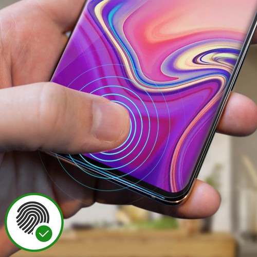case for GalaxyS10 Silicone Gel+Transparent tempered glass screen protector - Picture 6 of 6