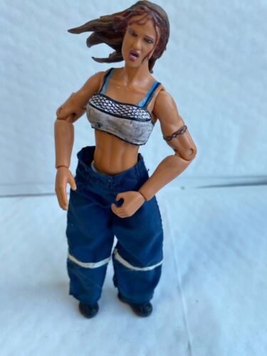 Wwe Wwf Lita Jakks Acabado Se Mueve Serie Deluxe Figura de Acción de Lucha Libre