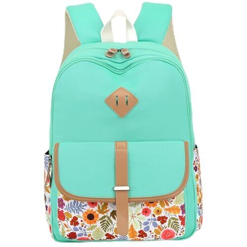 Floral Fashion Backpack Women Laptop Backpack Stylish College Floral 8893 - Bild 1 von 1