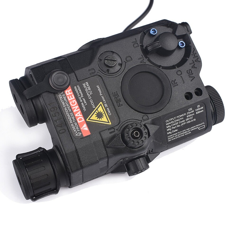 WADSN Tactical PEQ 15 LA 5 Red/IR Laser with LED Light Hunting