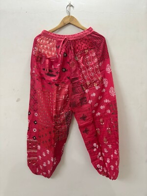Patchwork Harem Pants / Handmade Unisex Clothing / Special Love One / Christmas