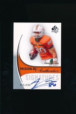 2010 SP Authentic Rookie Authentics Signatures #171 Jimmy Graham 015/599 Auto RC