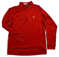 Men's KJUS Keano Half-Zip Performance Pullover Lightweight Golf Sz 52/L