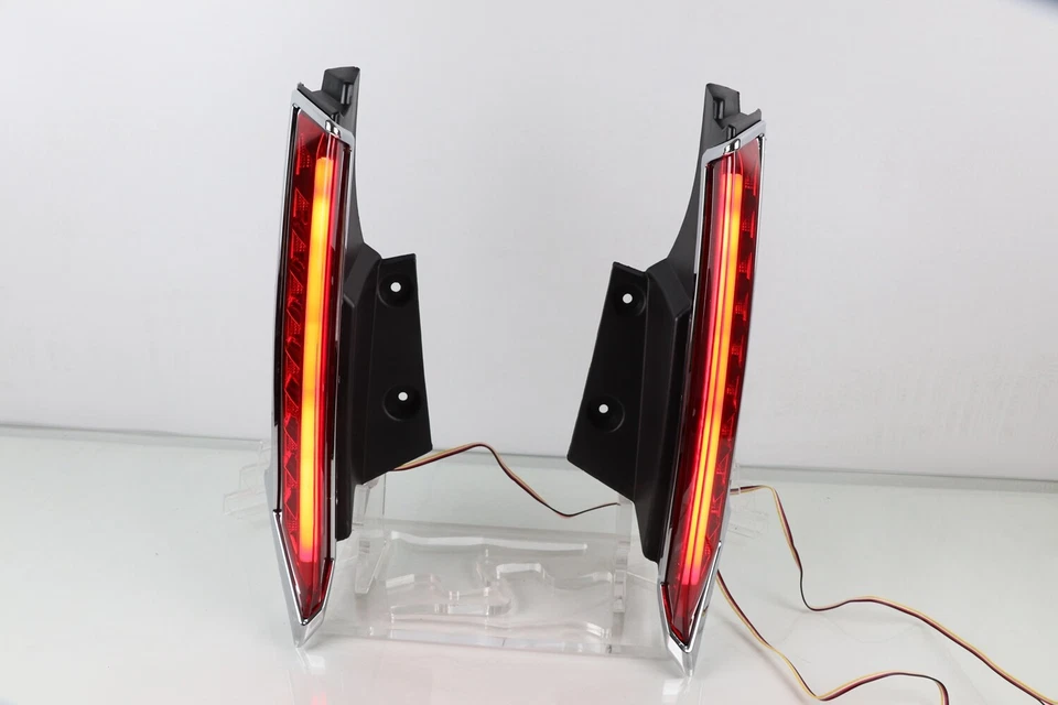 2x Lámpara de luz LED pilar ventana trasera coche para Nissan Rogue X Trail 2014-2019 2016 Foto 4 de 4