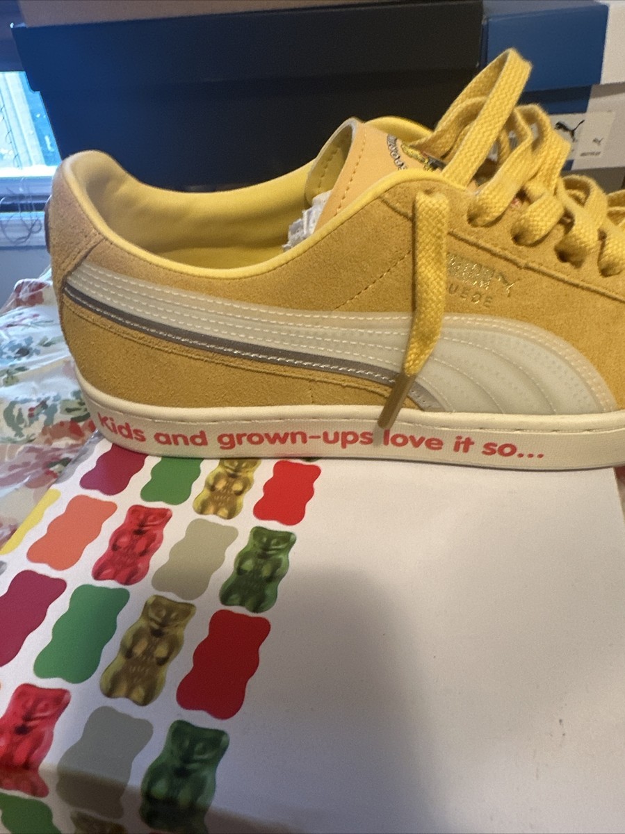 PUMA【PUMA x HARIBO Suede Triplex Trainers】ハリボー Haribo's PUMA Suede Triplex Is for the Sweet-Toothed | Hypebeast