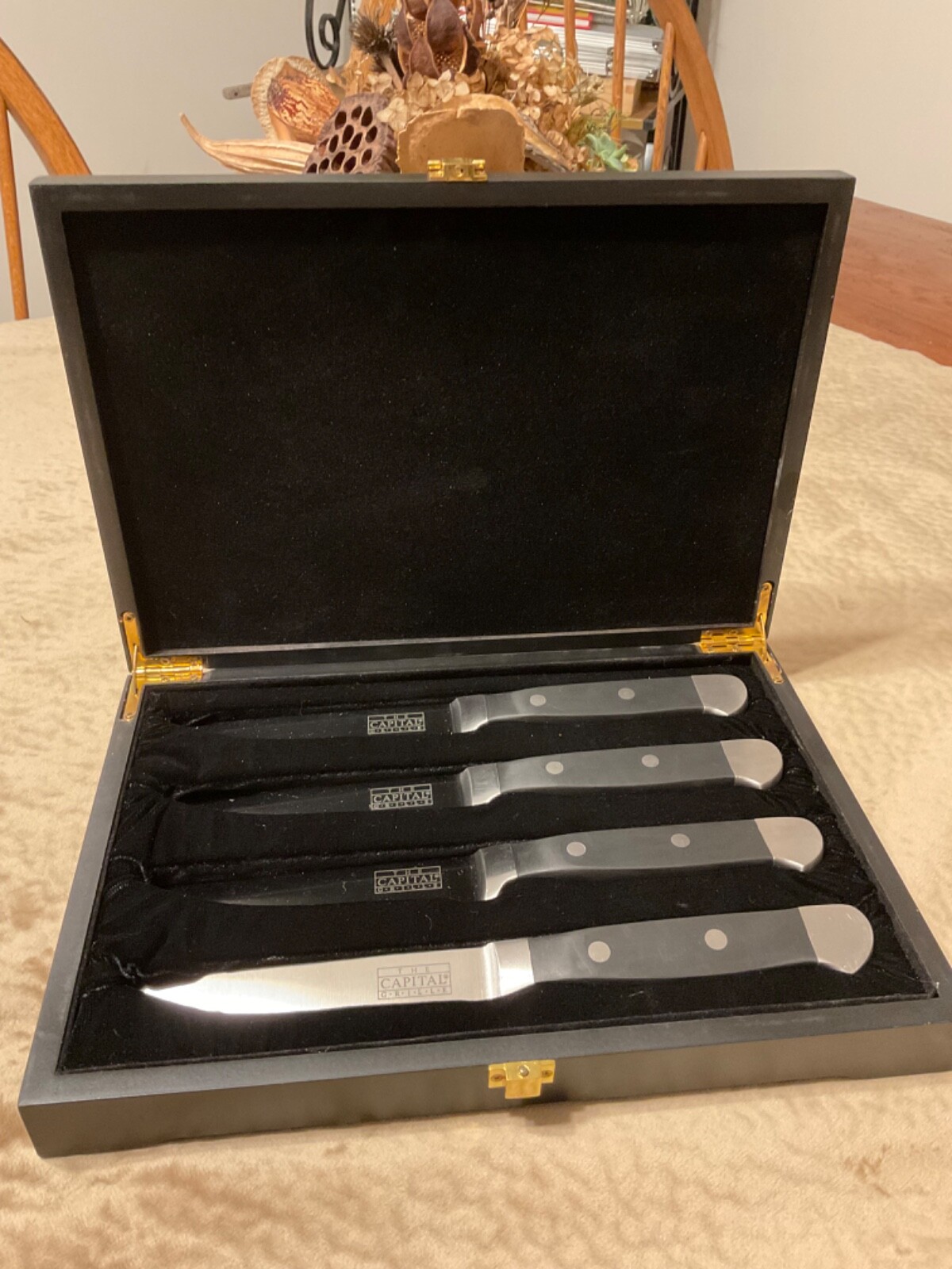 Capital Grille Steak Knife Set of 4 eBay