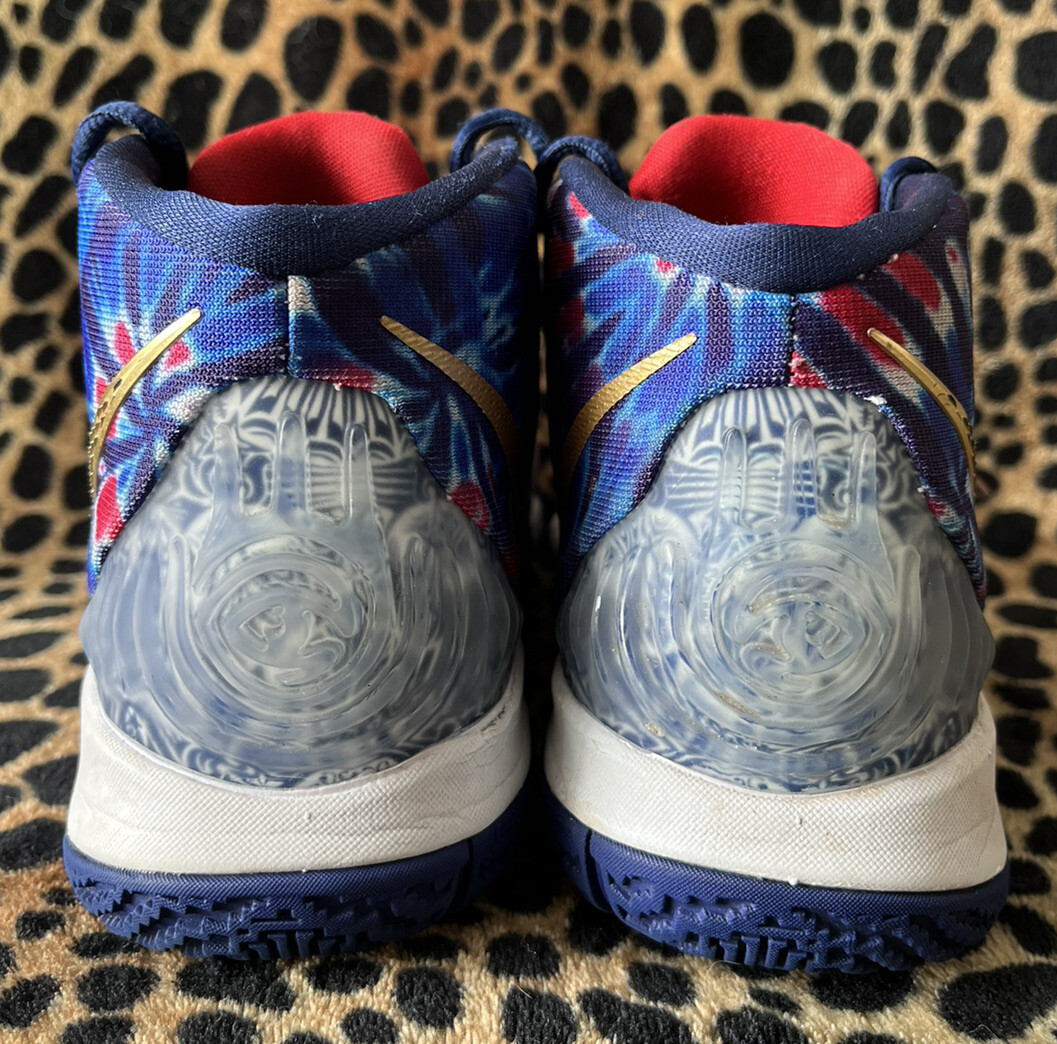 シューズ(男性用) Nike Kybrid S2 Tie Dye USA US 9 Nike Kybrid S2 Tie Dye Red White And Blue Basketball