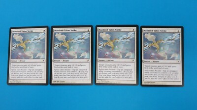 4x HUNDRED-TALON STRIKE  BETRAYERS KAMIGAWA  MTG Magic Gathering NM / UNPLAYED