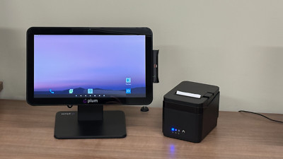 Plum Altametrics POS Terminal PPOSW-15.6, 15.6'', 4GB Ram, Wifi, BT, MSR, Webcam