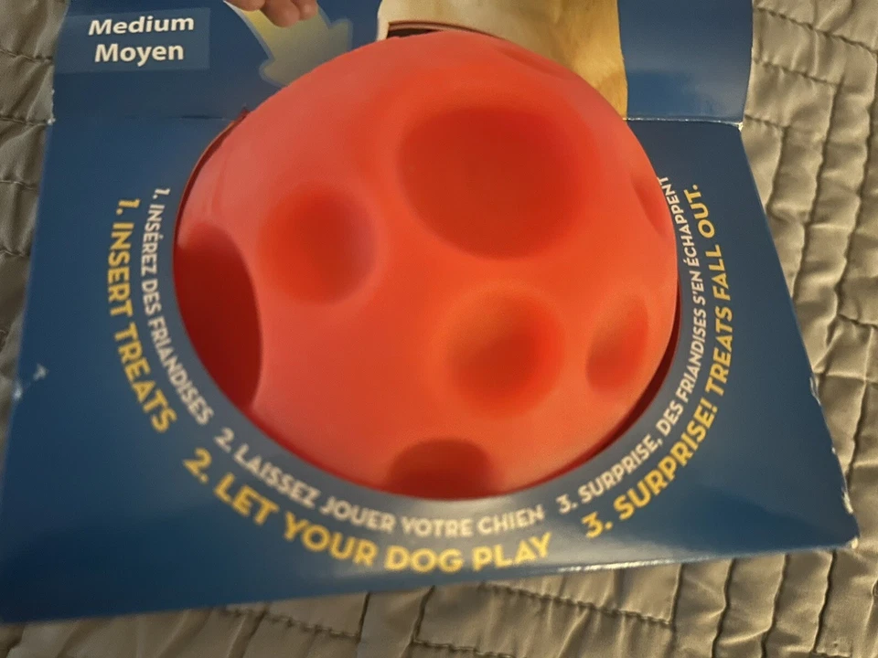 Omega Paw Auténtico Tricky Treat Juguete Perros Foto 3 de 4