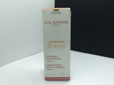 Clarins Booster Energy 15ml Skincare Radiance Drops Brand New