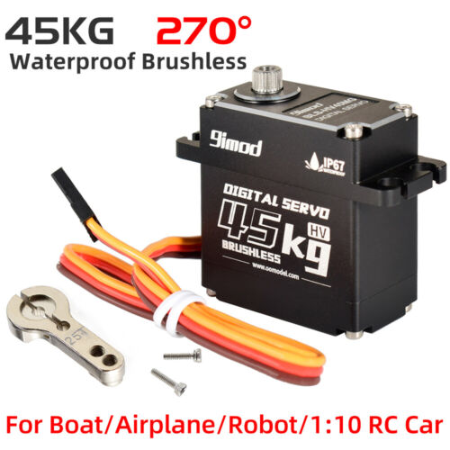 9imod Brushless Servo 50KG 45KG 35KG 25KG Metal Gear for RC Car Truck Boat Robot - Picture 21 of 45