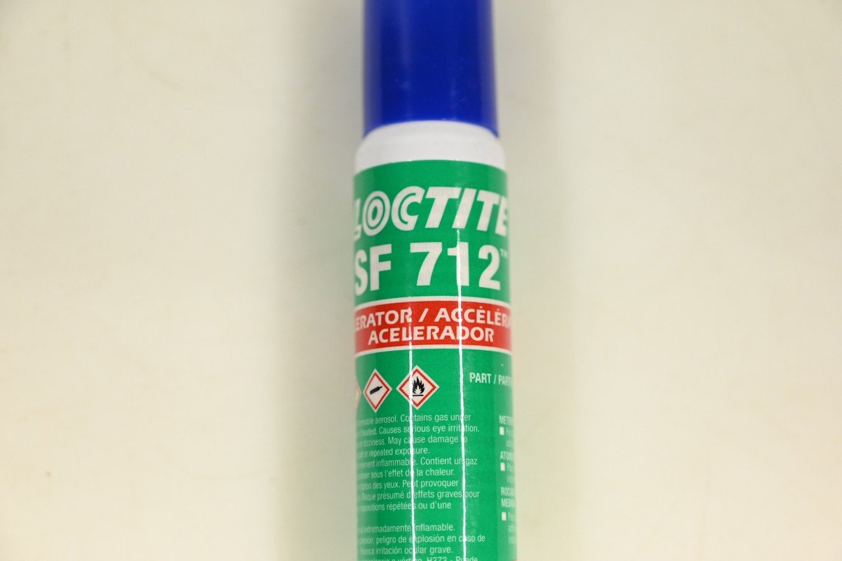 LOCTITE Accelerator: SF 712, 0.7 fl oz, Aerosol Can, Clear( 229783