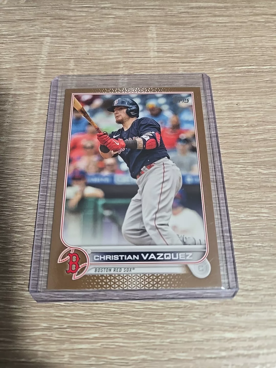 Christian Vazquez trading card