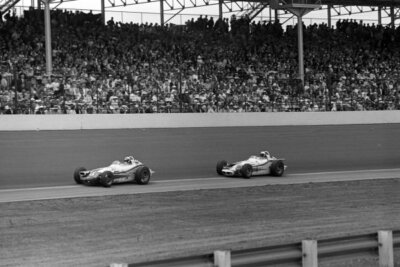 Parnelli Jones, J C Agajanian, Watson Offenhauser Indy Car 1964
