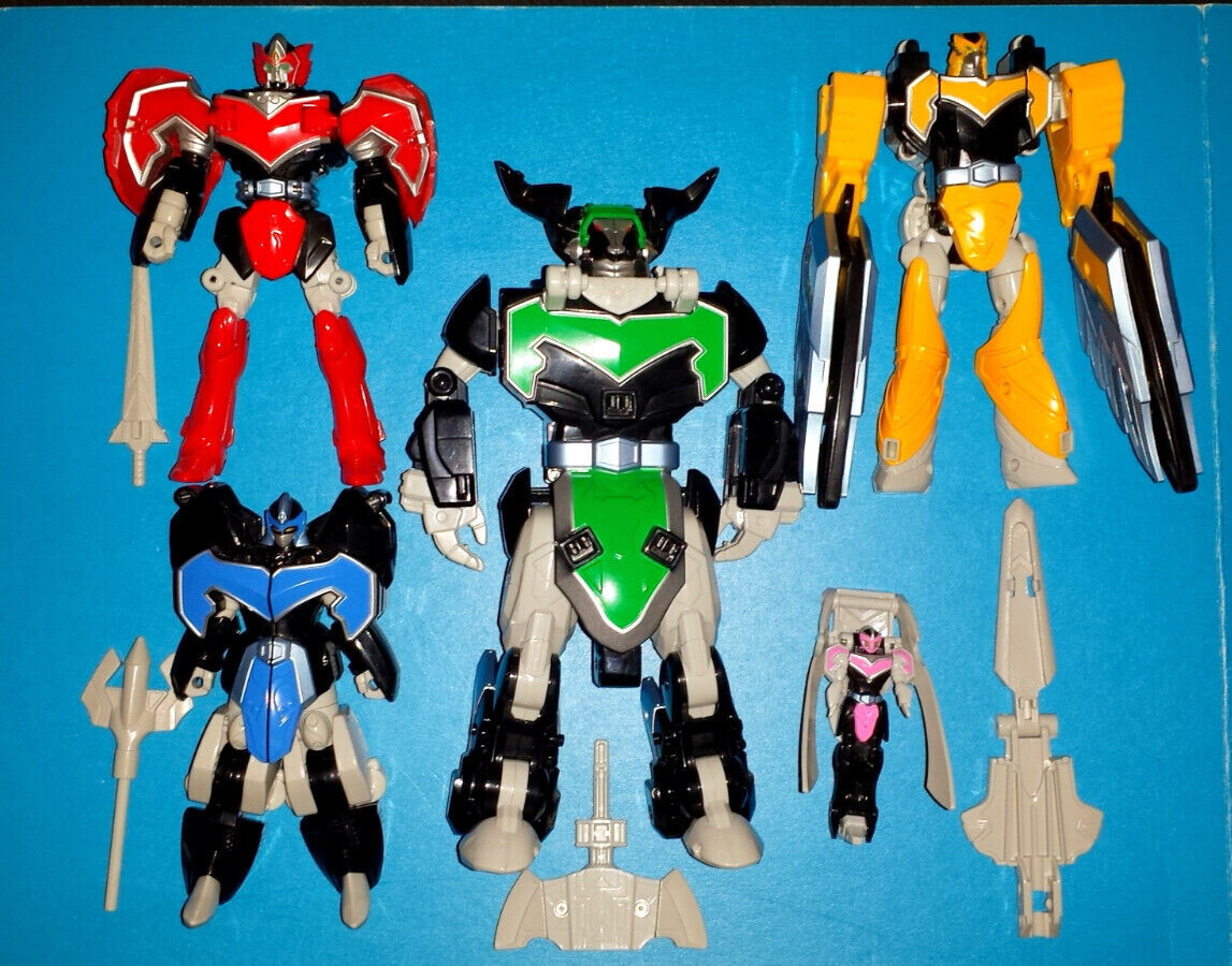 Robot Power Rangers DX TITAN MEGAZORD – Bandai 2006 – Magiranger Magiking – Très Bon état