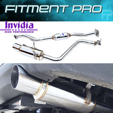 Invidia Hs08si4gtp N1 Catback Exhaust System For 08-11 Subaru Impreza 2.5l Sedan