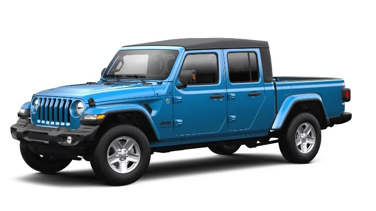 Alfombrillas para todo clima Jeep Gladiator 2020-2024 6lj75tx7ac2 Foto 3 de 3