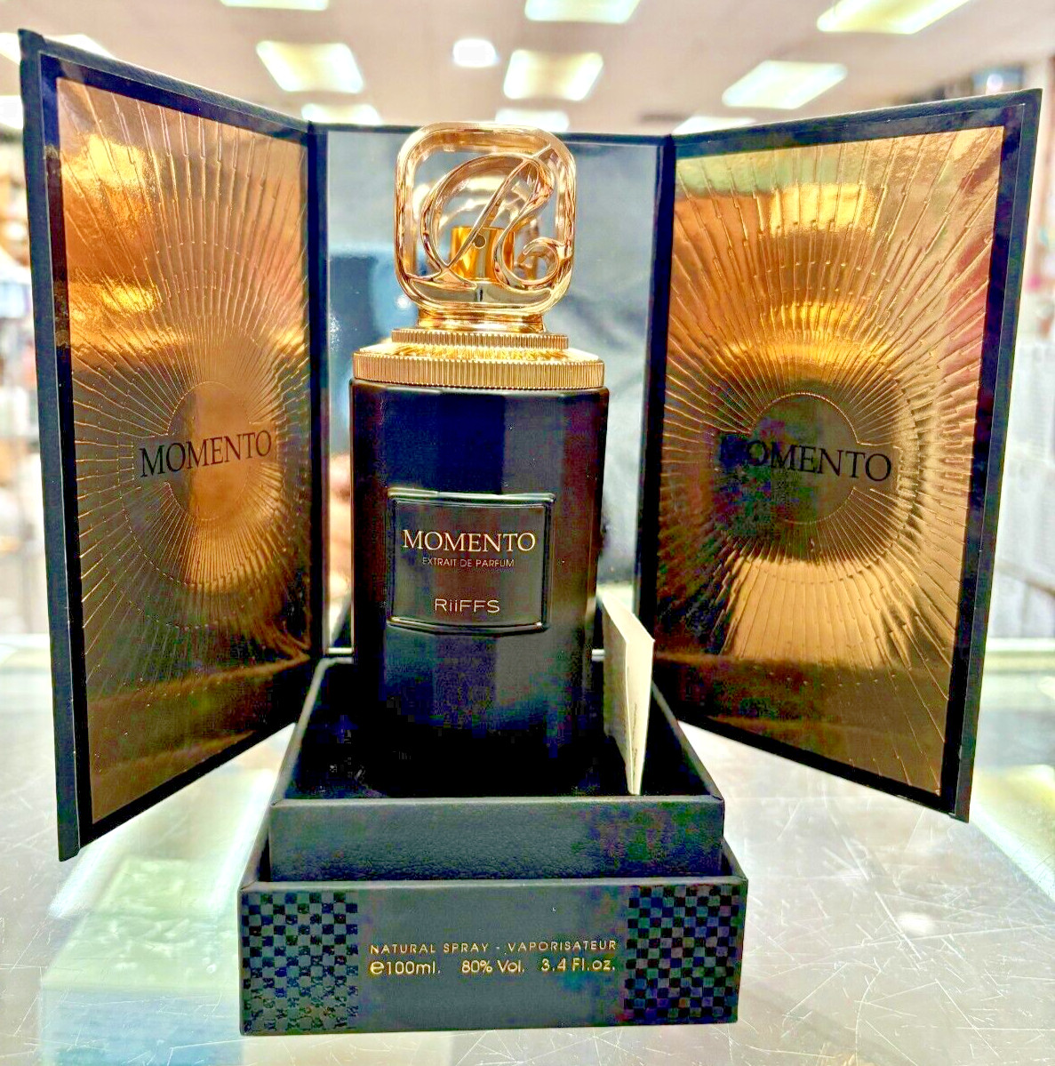 Riiffs Momento 3.4 oz Eau de Parfum Spray for Unisex - New In Box