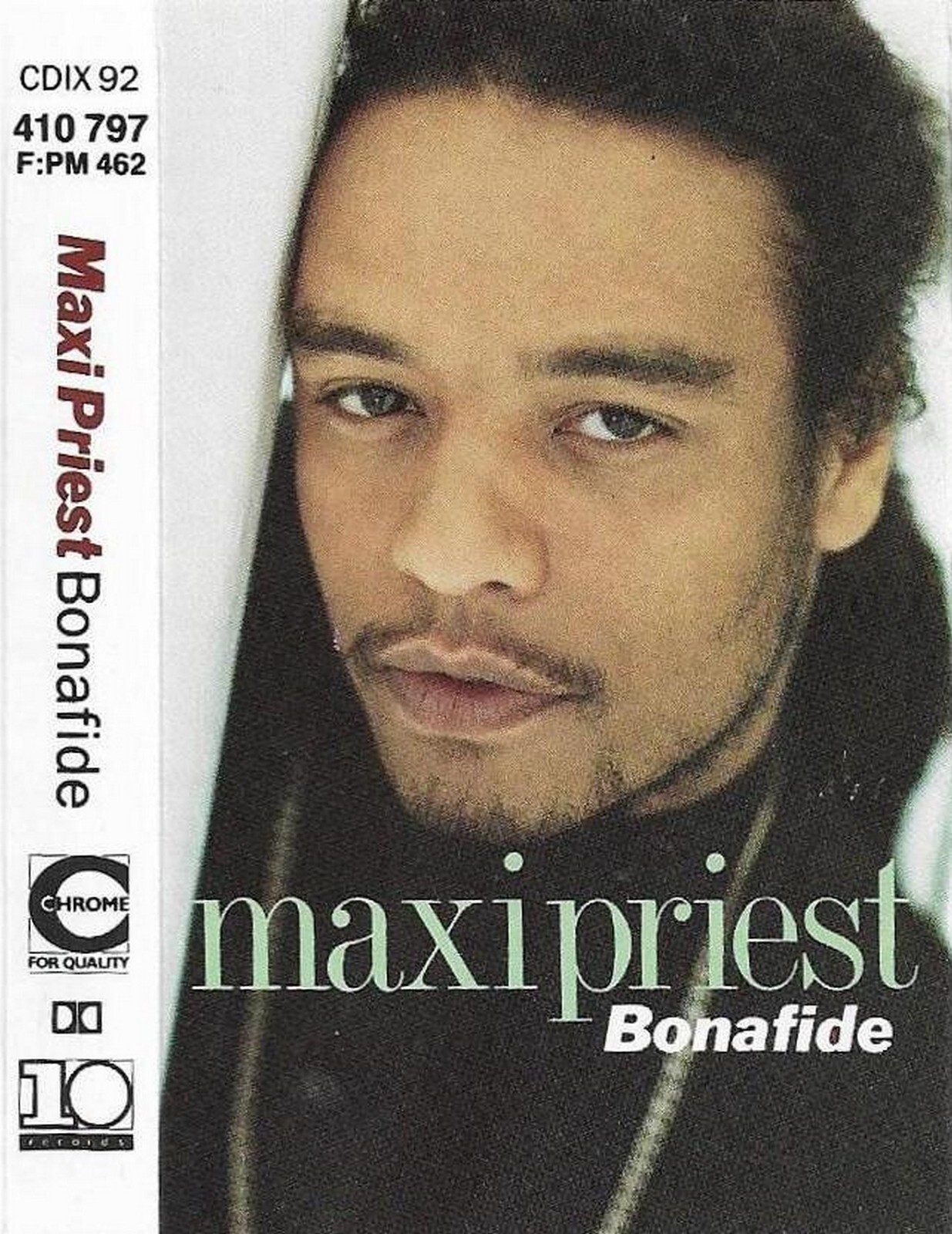 Maxi Priest Bonafide CASSETTE ALBUM Electronic, Hip Hop, Reggae