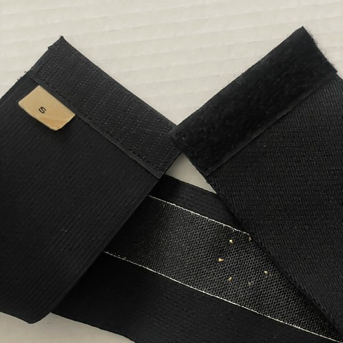 Vintage schwarz elastische Taille Taillengürtel Retro Y2K goldene Quasten Kette - Bild 8 von 17