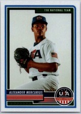 2023 USA Stars and Stripes Alexander Mercurius RC Card # 33 Optichrome Series