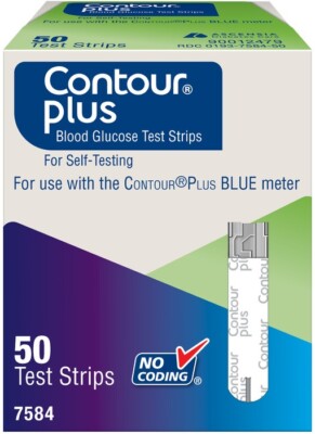 Contour Plus Test Strips 50ct