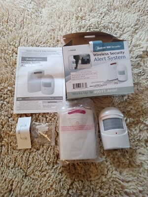 Bunker Hill Wireless Security Alert System Indoor Or Outdoor Range 400 Ft. 93068