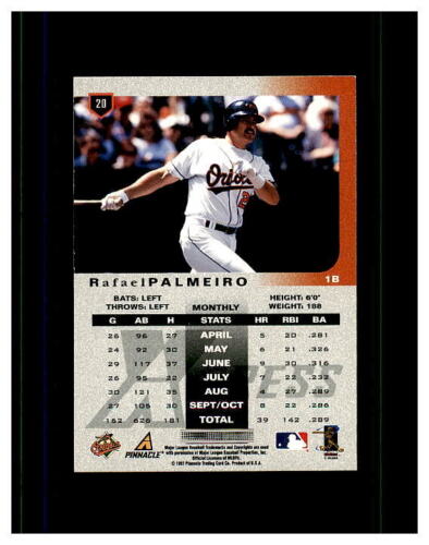 RAFAEL PALMEIRO YOU PICK SEE EVERY CARD RC, INSERTS HIGH GRADE CARDS HUNDREDS - Picture 38 of 396