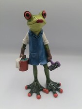Frosch Figur Putzfrau Reinigungskraft Beruf Deko Geschenk
