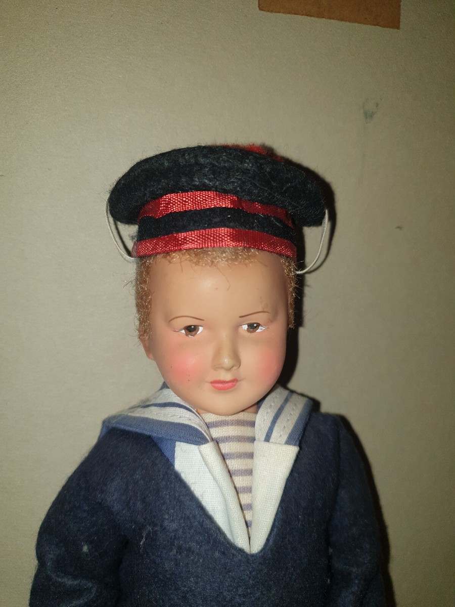 11 Poupées anciennes miniature celluloïd Petit Colin FRANCE enfants ski marin