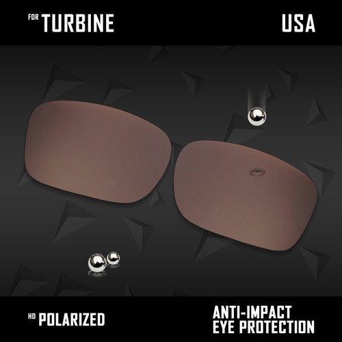 Lentes de repuesto polarizadas antiarañazos para turbina Oakley opciones OO9263 - Imagen 10 de 15