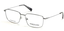 Kenneth Cole New York KC0331 Silver 010 Metal Eyeglasses Frame 56-16-145 0331 RX