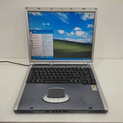 Notebook PC Computer CLEVO D400S Con Windows XP Seriale RS232