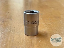 Vintage SIDCHROME 1/2"dr 9/16"AF 12pt Socket Made In Australia (350-0) 