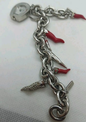 Bracciale MOSCHINO con Charms Cornetti E Orologio - Foto 9 di 14