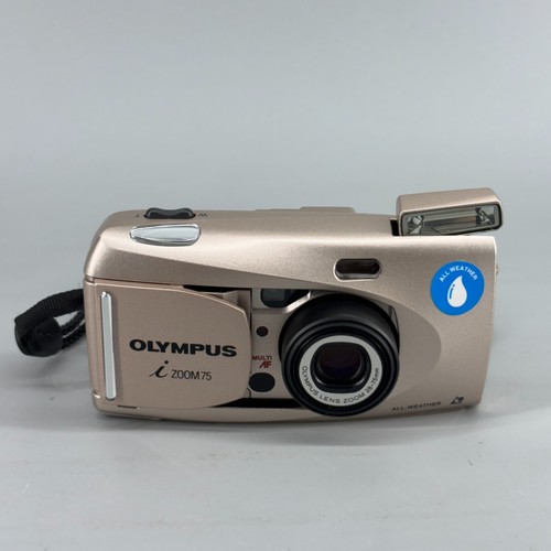 Olympus i Zoom 75 Gold APS 28-75mm Point Shoot Film Camera - TESTED - Picture 11 of 13