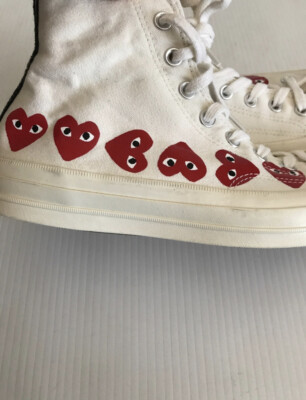 CDG CONVERSE X COMME DES GARCONS PLAY MultiHeart 70 Sneaker